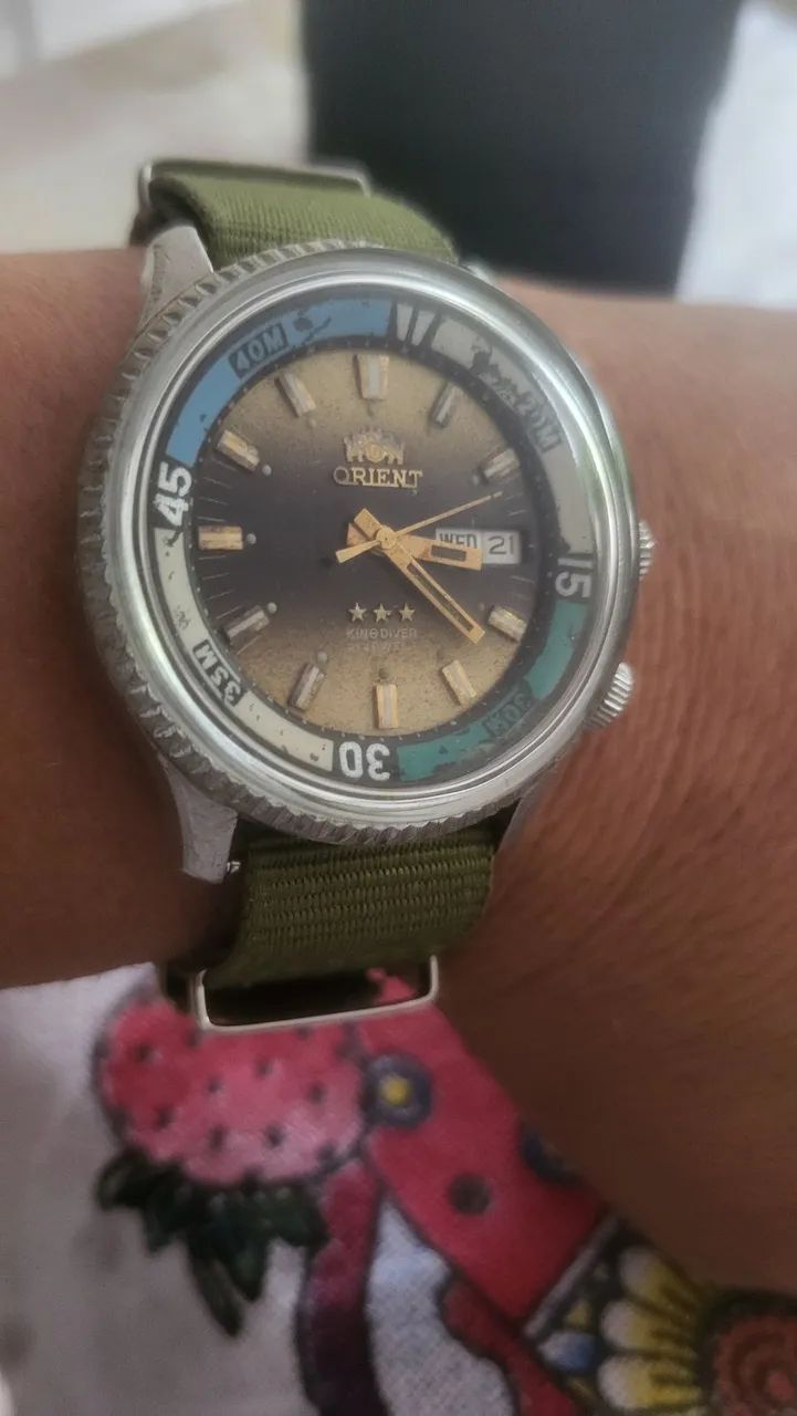Oriente automático King Diver  - Foto 3