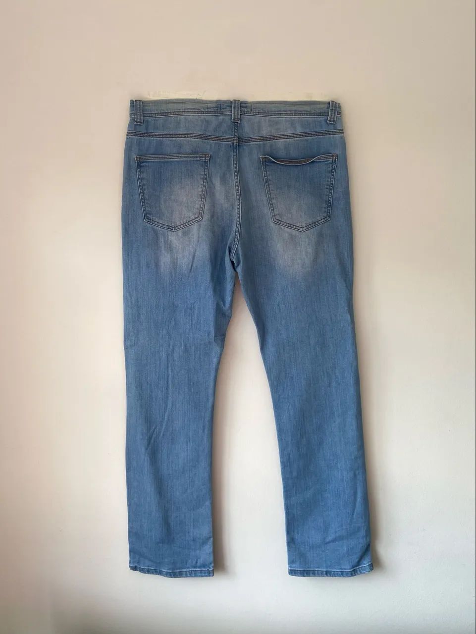 Calça Jeans Azul Claro 44 - Foto 3