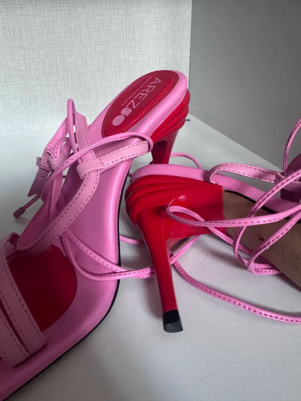 Sandália Arezzo Rosa - Foto 4
