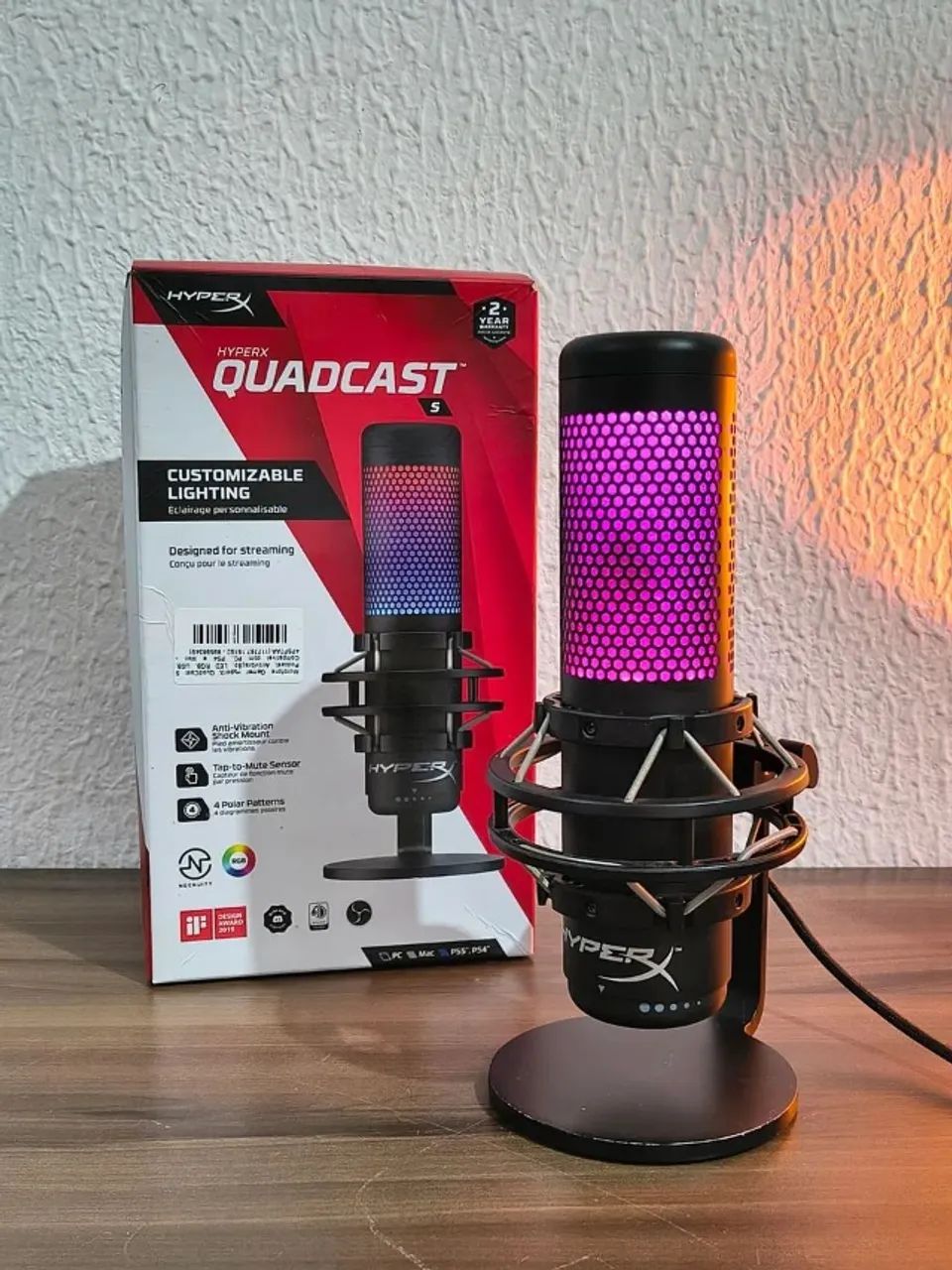 Microfone HyperX QuadCast - Foto 2