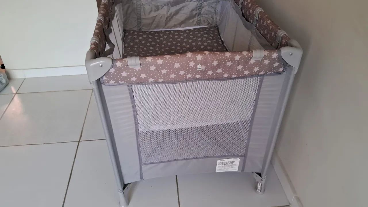 BERÇO/CAMA/CERCADINHO MARCA VOYAGE - Foto 4