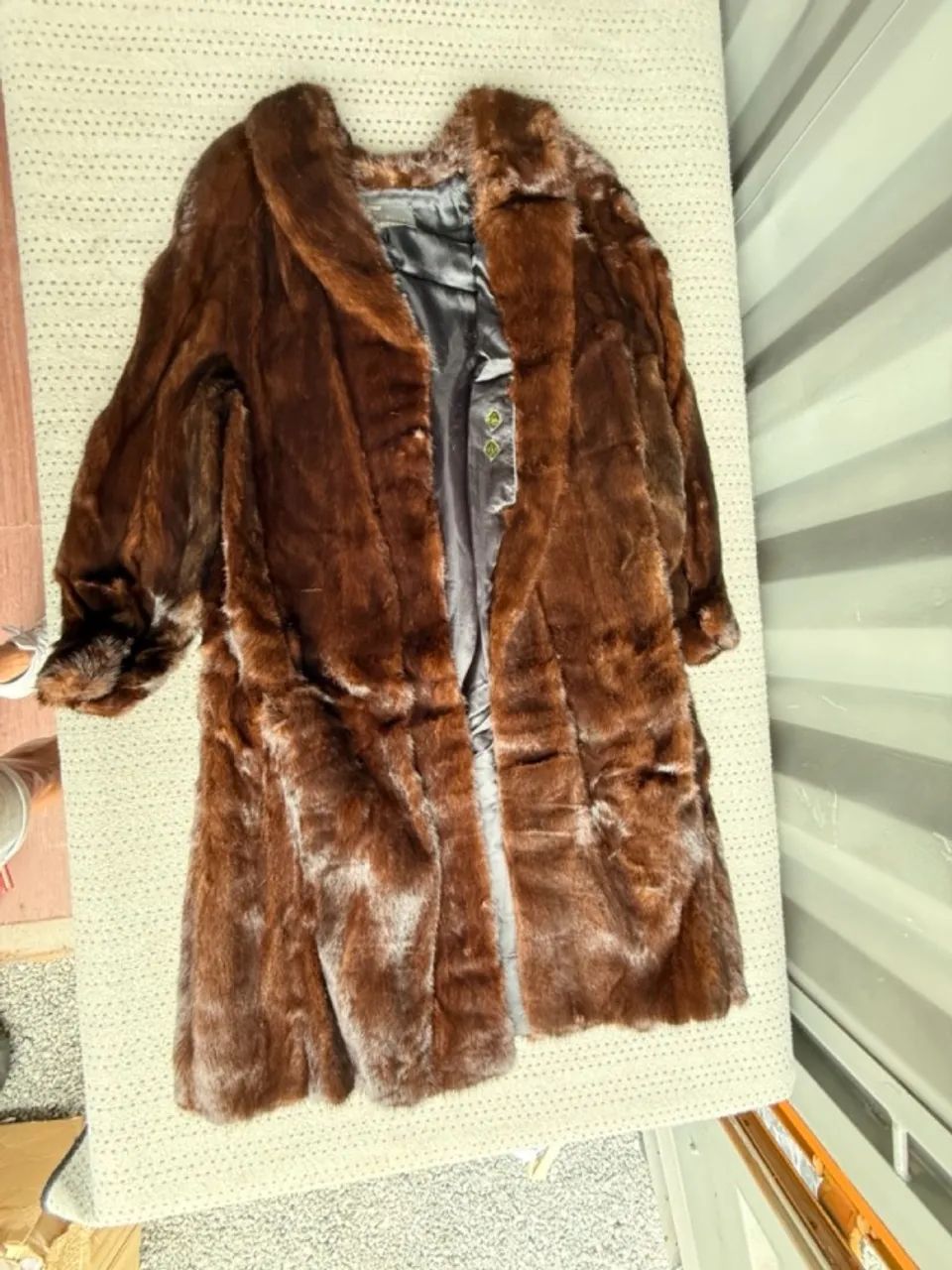 Casaco de Vison original vintage marrom