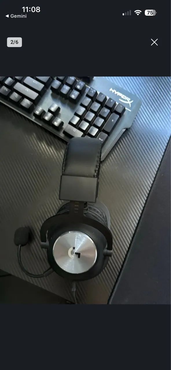 Headset Logitech G Pro X - Foto 3