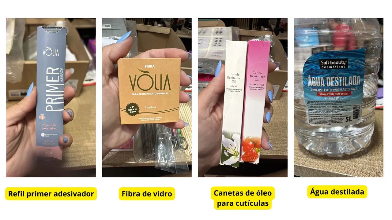 Kit para alongamento unhas - Foto 2