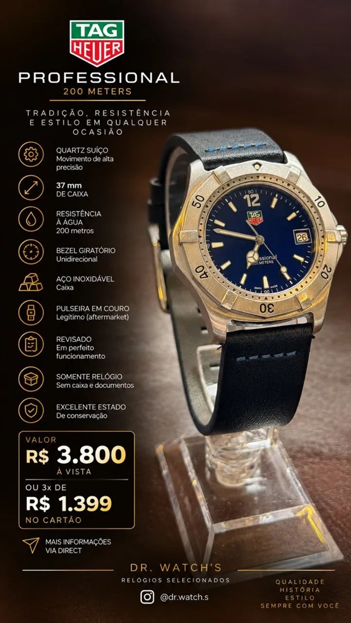 Tag Heuer Professional 37mm 