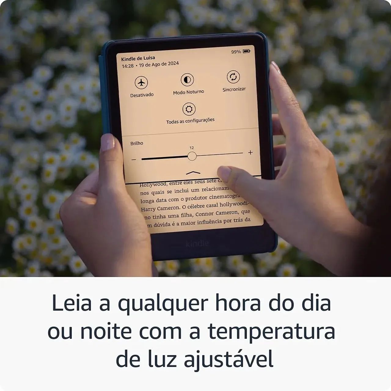 Kindle Paperwhite (12ª Geração) o mais atual e o mais rápido já