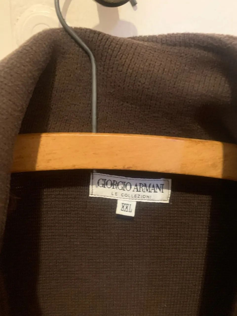 Casaco Armani Marrom Masculino  - Foto 2