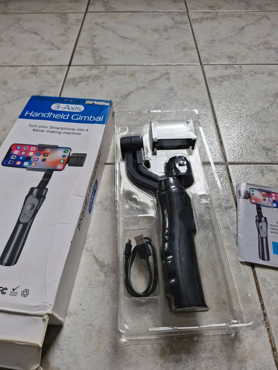 Estabilizador Gimbal Celula  - Foto 2