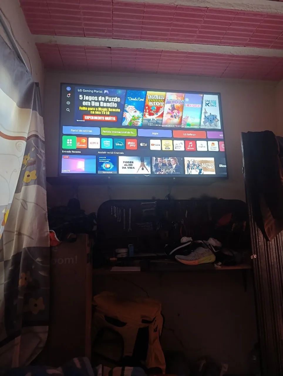 Tv LG 65 polegadas smart  - Foto 4