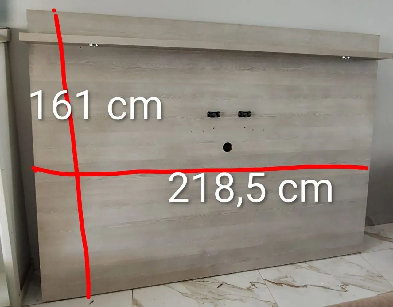 Painel para tv em MDP com luzes em led - Foto 2