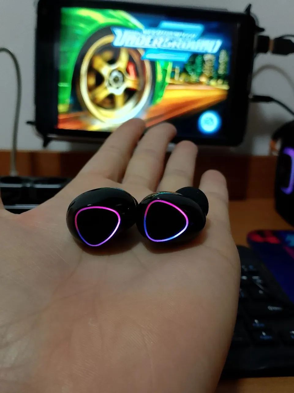 Fones bluetooth game Headset  - Foto 4