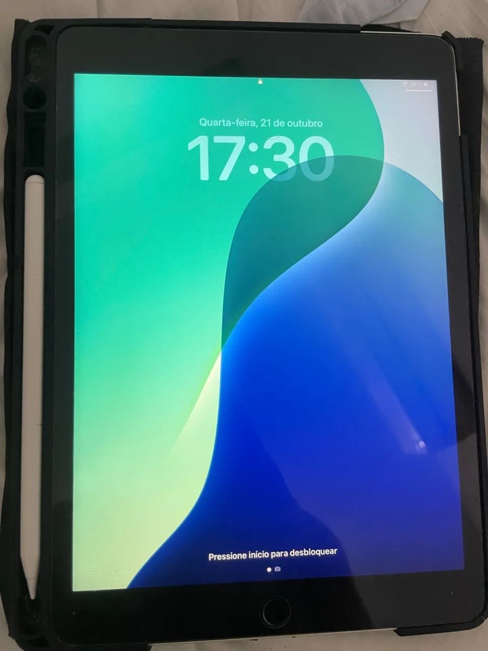 Ipad 9 com caneta e teclado sem fio