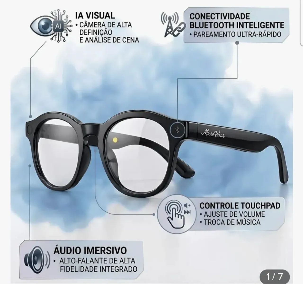 Óculos inteligente  - Foto 2