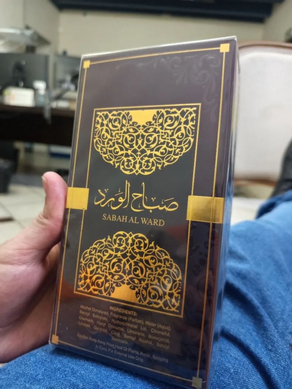 Sabah Al Ward tradicional perfume árabe feminino 
