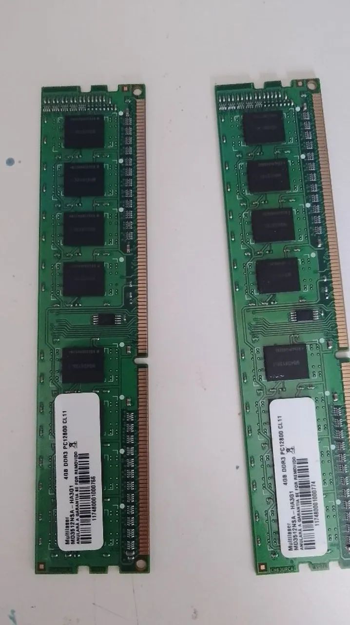 2 x 4gb ram ddr3 1333mhz multilaser  - Foto 2