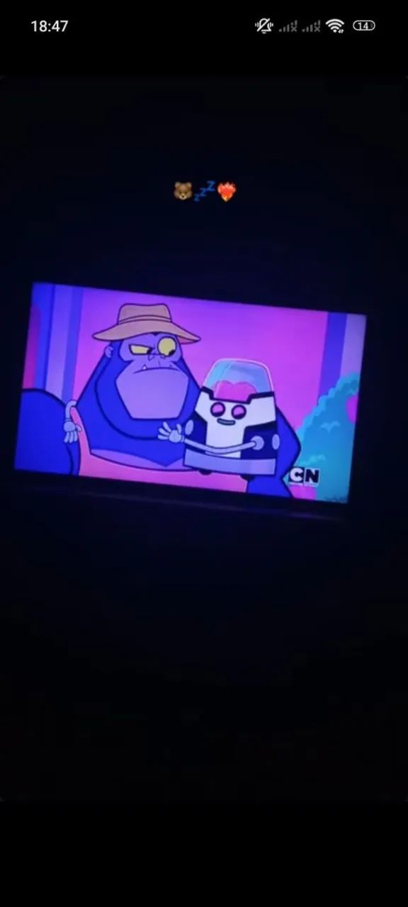 Vendo televisão 
