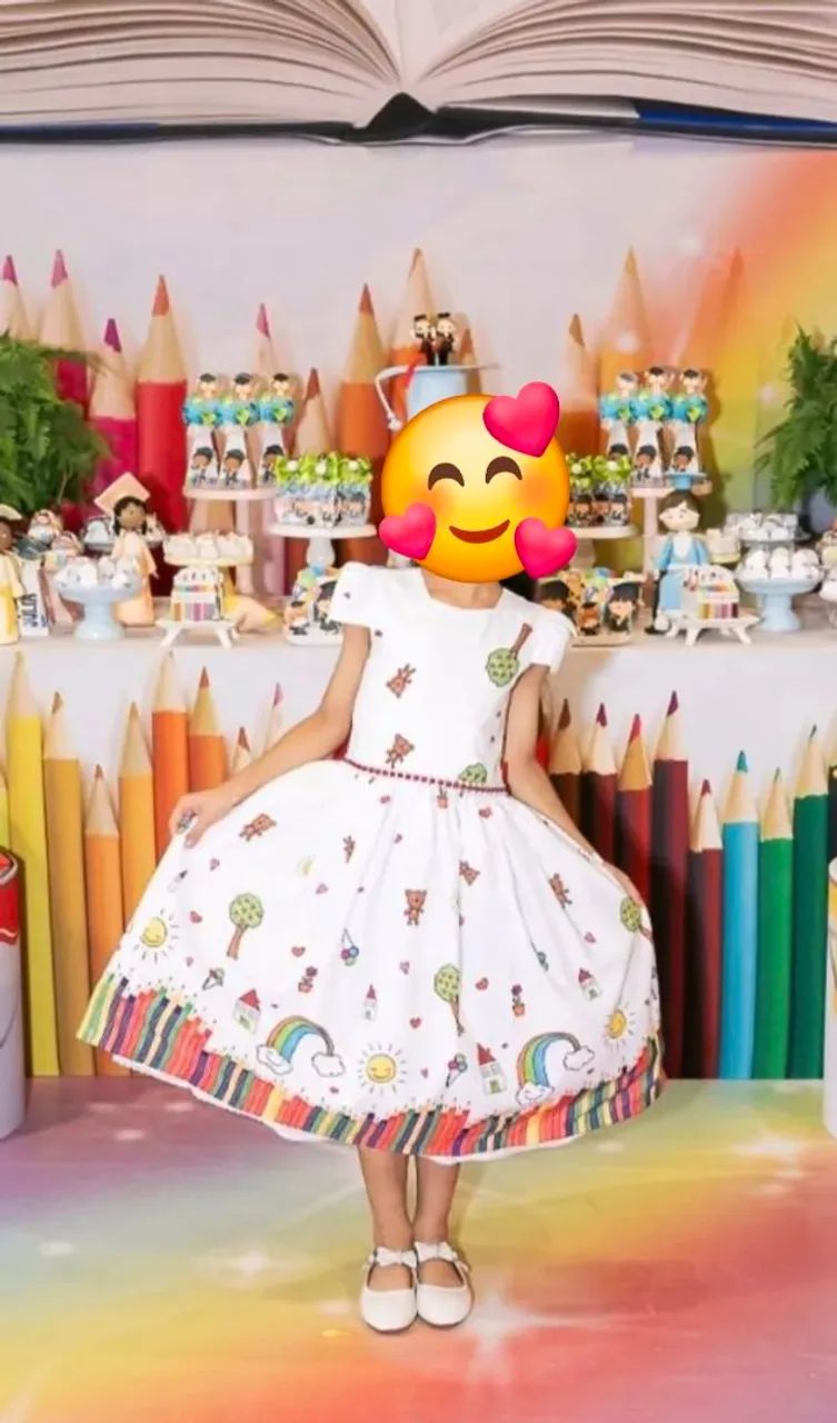 Vestido lindo infantil  - Foto 3