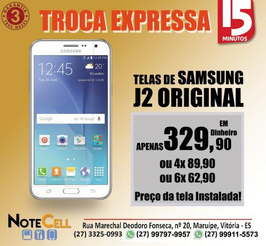 Tela para J2 Original - J200 / DS - Instalação Imediata