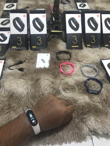 Promoção somente sábado e domingo mi band 3 original + pulseira reserva + película - Foto 2