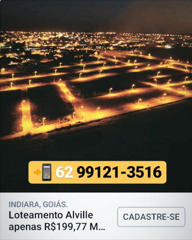 Lotes em Indiara - Construa HOJE! Parcelas 199 - Foto 7