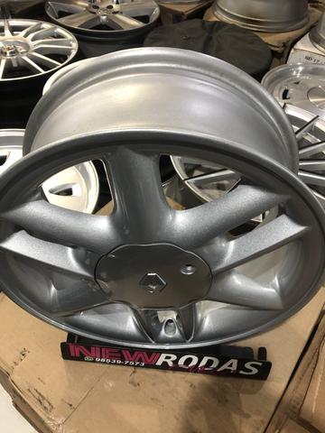 Rodas Renault Aro 15 Semi Novas - Foto 5