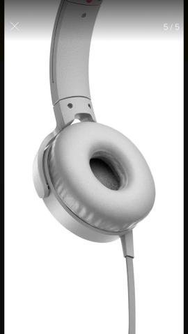 Fone Sony com fio Headphone Extra Bass MDR-XB450 - Foto 5