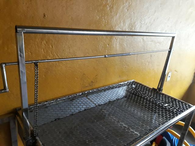 Churrasqueira toda no inox