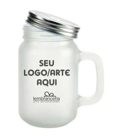 Caneca mason jar