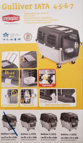 Caixa de Transporte (Kennel) Gulliver 4 - SEM USO