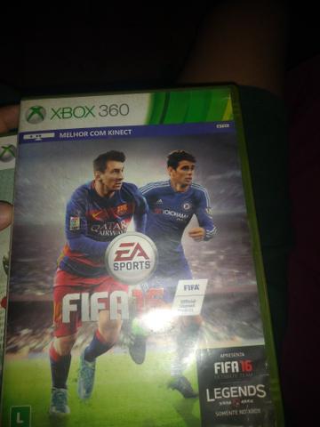 Fifa 16 xbox 360, vendo por r$ 50