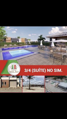 Ultimas unidade Casas de Milão 3-quartos c/Suíte;100%laje, Aceita FGTS, no bairro SIM - Foto 5