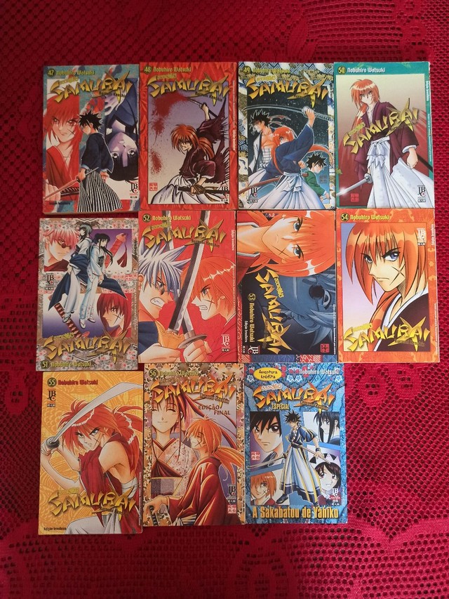 Desapego mangá Samurai X - Foto 5