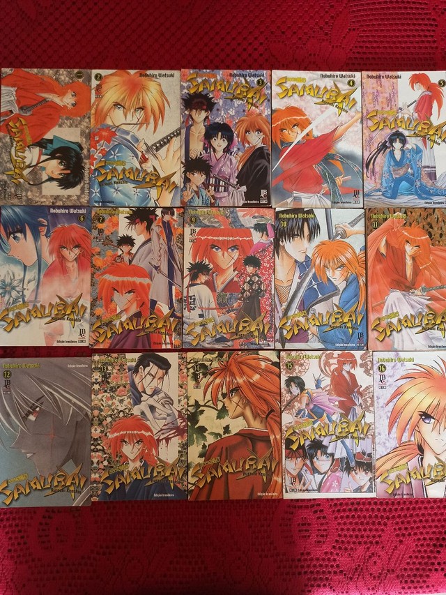 Desapego mangá Samurai X - Foto 2