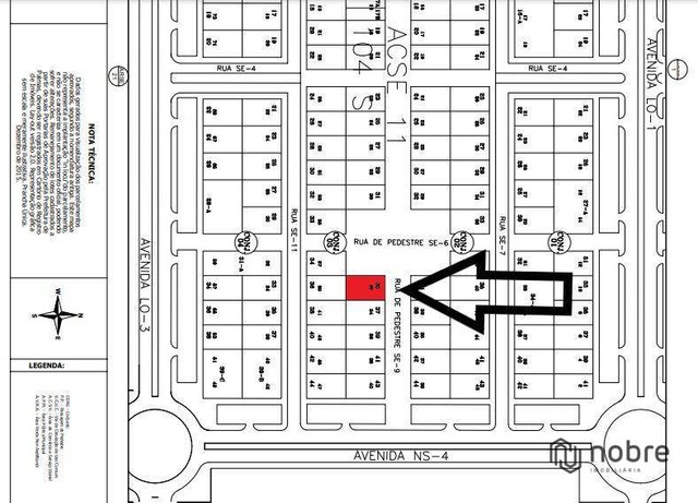 Terreno à venda, 640 m² por R$ 1.300.000,10 - Plano Diretor Sul - Palmas/TO - Foto 4