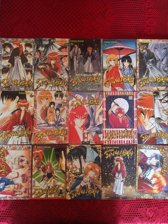 Desapego mangá Samurai X - Foto 3