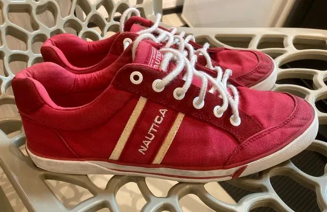 Tênis Náutica Vermelho - Original 