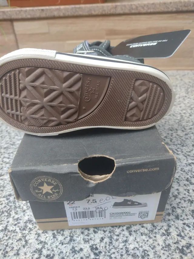 Tênis Converse ALL Star N° 20 Preto Unisex - Foto 2