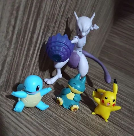 2 Miniaturas Pokémon Brinquedo Coleção Infantil Criança