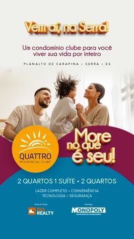 Quattro Residencial Clube - More no que é seu!