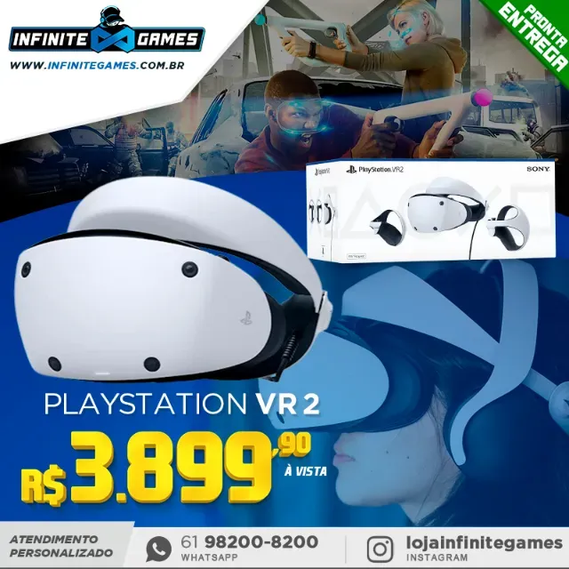 Sony PlayStation VR2: Óculos de Realidade Virtual - Edição