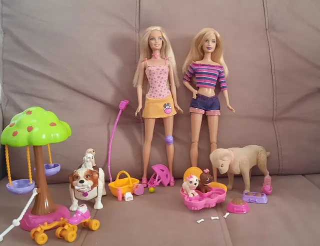 Rara Antiga Casa Da Barbie 2008 Mattel Com 20 Acessórios!
