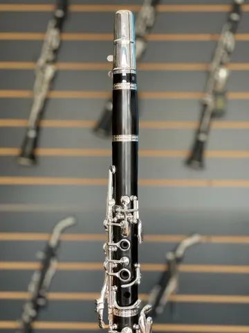 Clarinete si bemol - madeira - grenadilha - Schieffer - novo - aceito trocas - parcelo 21x - Foto 5