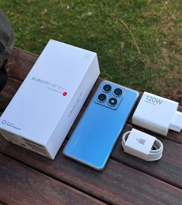Xiaomi 14T Pro 5g 12ram 1tb - Carregador 120w