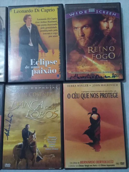 Lote de 8 DVDs de filmes originais - Foto 5