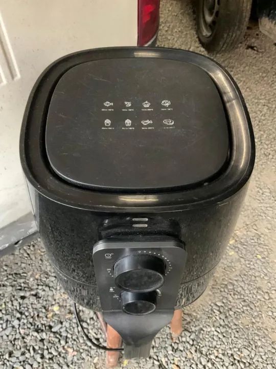 Fritadeira Elétrica Sem óleo Air Fryer Oster 3,3L 110V - Foto 2