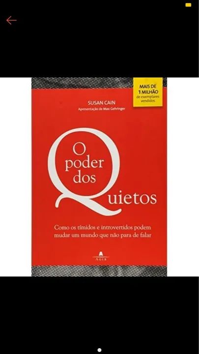 Livro - O Poder Dos Quietos