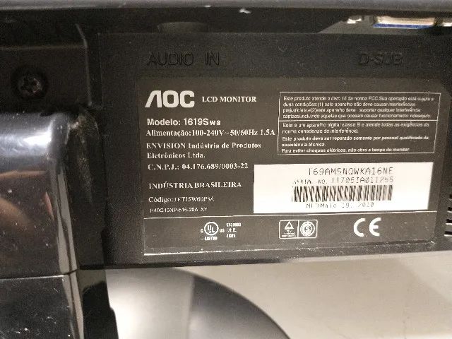 Monitor AOC 15 polegadas - Foto 5