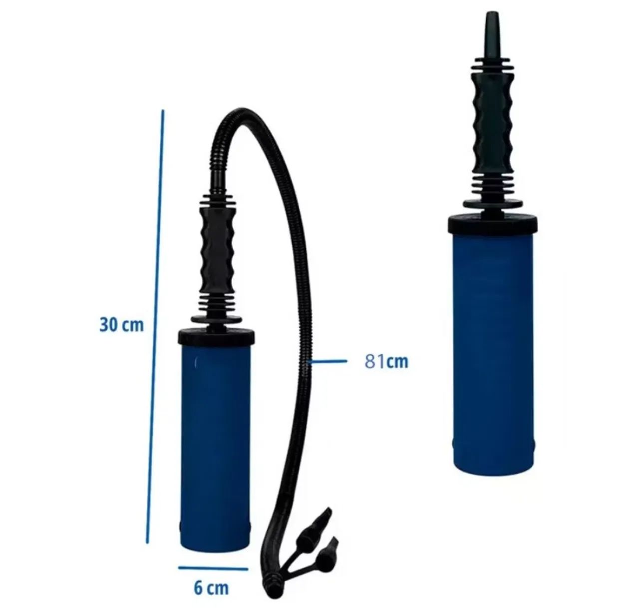 Bomba de Ar Manual Inflador Encher Infláveis Balão Colchão Piscina
