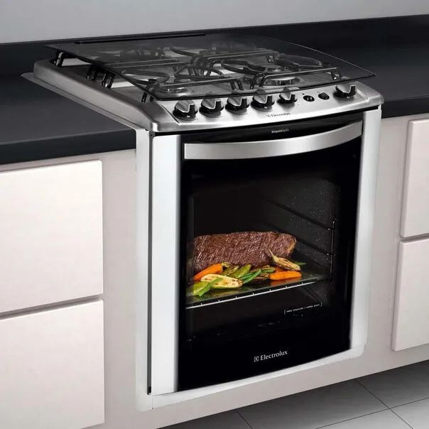 Fogão De Embutir Electrolux 4 Bocas Celebrate 56tbe C/ Grill