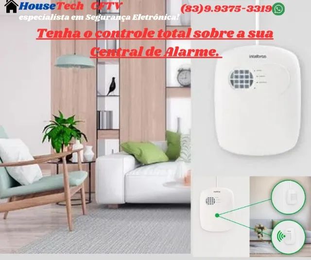 Alarme Intelbras, Central Completa já Instalado e Configurado! - Foto 2
